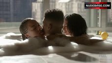 Rumer Willis Group Kissing in Hot Tub – Empire