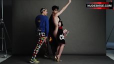 9. Katy Perry Side Boob – Katy Perry And Jeremy Scott For Moschino Fall/Winter 2015