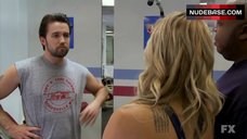 8. Brittany Daniel Hot Scene in Gym – It'S Always Sunny In Philadelphia