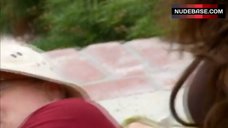 6. America Olivo Boobs in Bikini Top – Love Shack