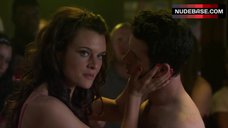 4. Frankie Shaw in Pink Lingerie – Blue Mountain State