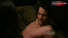 7. Stephanie Jacobsen in White Lingerie – Melrose Place