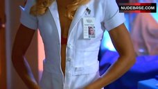 2. Sexy Kristia Knowles in Red Lingerie – Robodoc