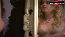 6. Hannah Murray in Bra and Panties – Skins