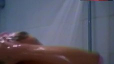 1. Samantha Womack Nude in Shower Room – Up 'N' Under
