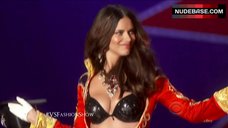 5. Adriana Lima Hot in Black Lingerie – The Victoria'S Secret Fashion Show 2012