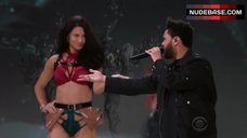 6. Adriana Lima in Lingerie on Stage – The Victoria'S Secret Fashion Show 2016