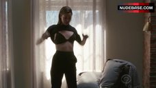4. Hot Odette Annable in Underwear – Pure Genius