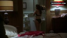 1. Elaine Cassidy Sexy in Black Bra and Panties – Harper'S Island