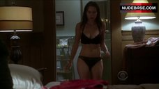 2. Elaine Cassidy Sexy in Black Bra and Panties – Harper'S Island