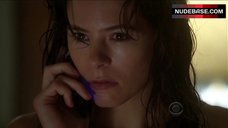 8. Elaine Cassidy Sexy in Black Bra and Panties – Harper'S Island