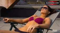 5. Janet Montgomery Sunbathing in Underwear – Human Target