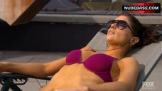 6. Janet Montgomery Sunbathing in Underwear – Human Target