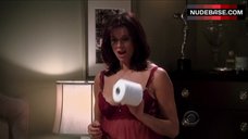 10. Jennifer Taylor in See Through Nighty – Two And A Half Men