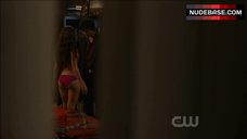 2. Jessica Lowndes Underwear Scene – 90210