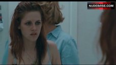 4. Kristen Stewart Sexy in Lace Blue Bra – Welcome To The Rileys
