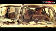 3. Kristen Stewart Exposed Tits in Car – On The Road