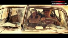5. Kristen Stewart Exposed Tits in Car – On The Road
