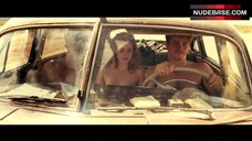 9. Kristen Stewart Exposed Tits in Car – On The Road