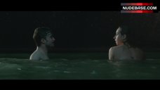 4. Zoe Kazan Swimming Nude – What If