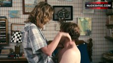 5. Brie Larson Butt in Thong – The Trouble With Bliss
