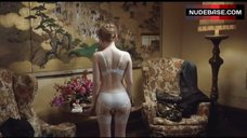 3. Emily Browning Sexy in White Lingerie – Sleeping Beauty