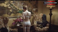 4. Emily Browning Sexy in White Lingerie – Sleeping Beauty