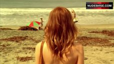 4. Emily Browning In Bikini at the beach – Shangri-La Suite