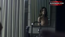 5. Emily Browning Shows Naked Breasts – American Gods