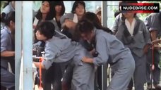 1. Mina Asami Ass Scene – Female Prisoner: Caged!