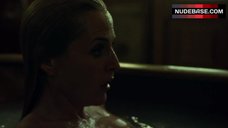 10. Gillian Anderson Full Nude Underwater – Hannibal
