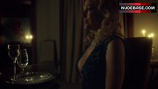 5. Gillian Anderson Side Boob – Hannibal