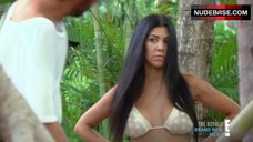 Kourtney Kardashian Bikini Scene – Keeping Up With The Kardashians