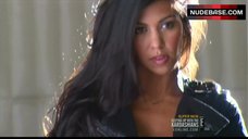 8. Kourtney Kardashian in Sexy Lingerie – Keeping Up With The Kardashians