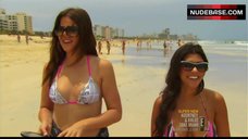 9. Kourtney Kardashian Bikini Scene – Kourtney & Khloe Take Miami