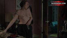 6. Lena Dunham Shows Tits – Girls