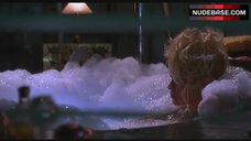 4. Pamela Anderson Naked in Soapy Foam – Barb Wire