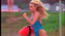 2. Pamela Anderson Sexy in Swimsuit – Baywatch