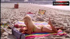4. Pamela Anderson Sunbathing in Hot Bikini – V.I.P.