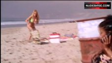 8. Pamela Anderson Sunbathing in Hot Bikini – V.I.P.