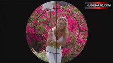 5. Pamela Anderson Outdoor in Bra  – V.I.P.
