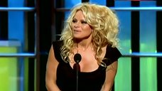 4. Pamela Anderson Nude Tits Under See Through Top – Comedy Central Roast Of Pam Anderson