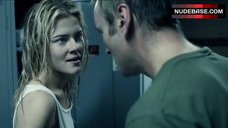 7. Rachael Taylor Shows One Boob – Ghost Machine