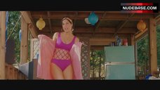 4. Lindsay Sloane Hot in Pink Swimsuit – She'S Out Of My League