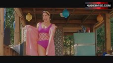 6. Lindsay Sloane Hot in Pink Swimsuit – She'S Out Of My League