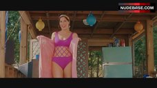 7. Lindsay Sloane Hot in Pink Swimsuit – She'S Out Of My League