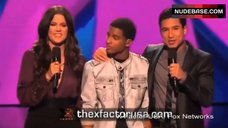 10. Khloe Kardashian Decollete – The X Factor