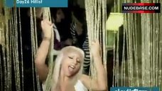 10. Lady Gaga Flashes Lingerie – Just Dance