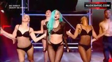 10. Lady Gaga Shaking Ass – X Factor (France)