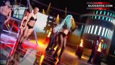 6. Lady Gaga Shaking Ass – X Factor (France)